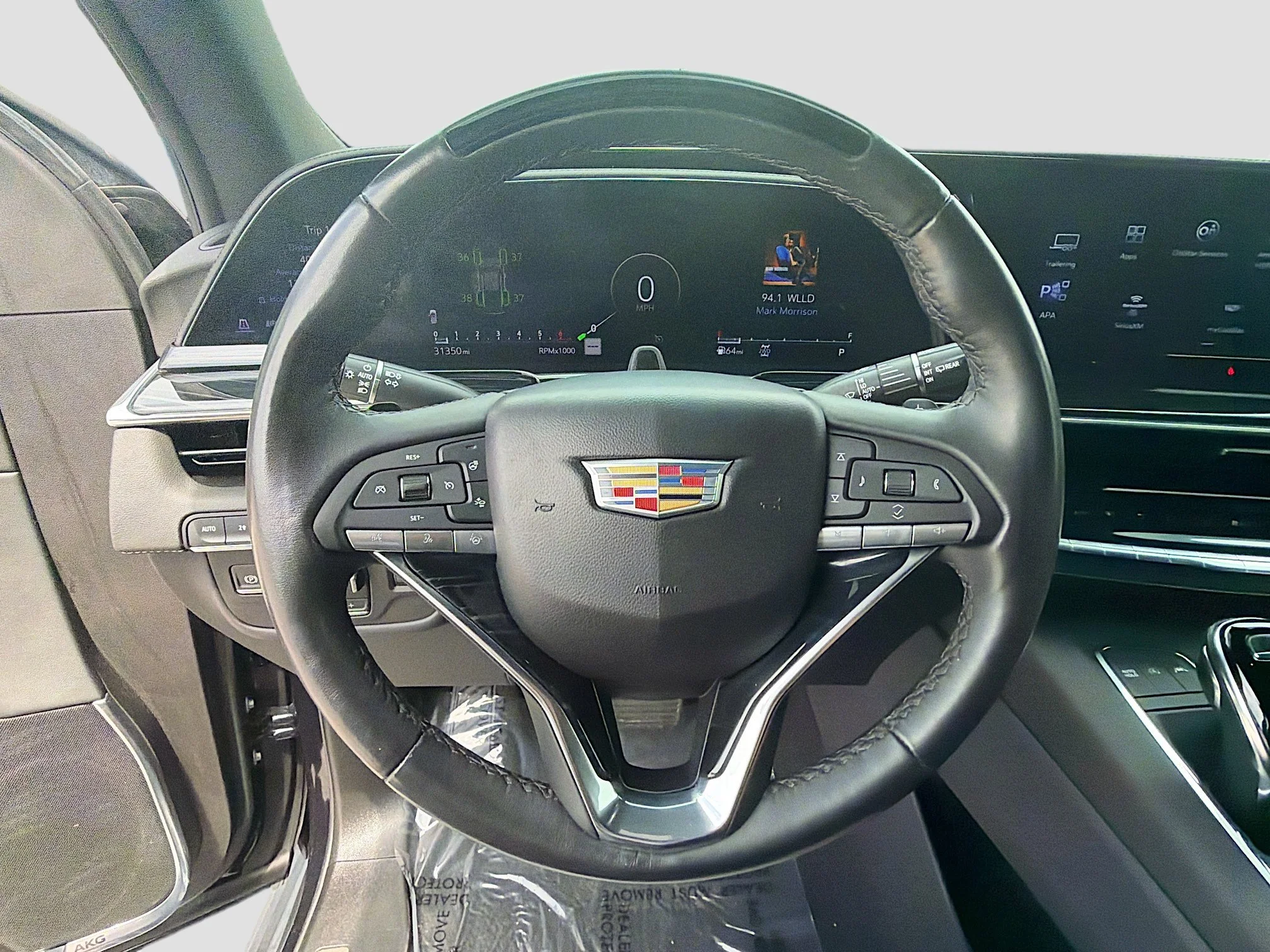 Used 2023 Dark Moon Blue Metallic Cadillac 4WD Sport image 41
