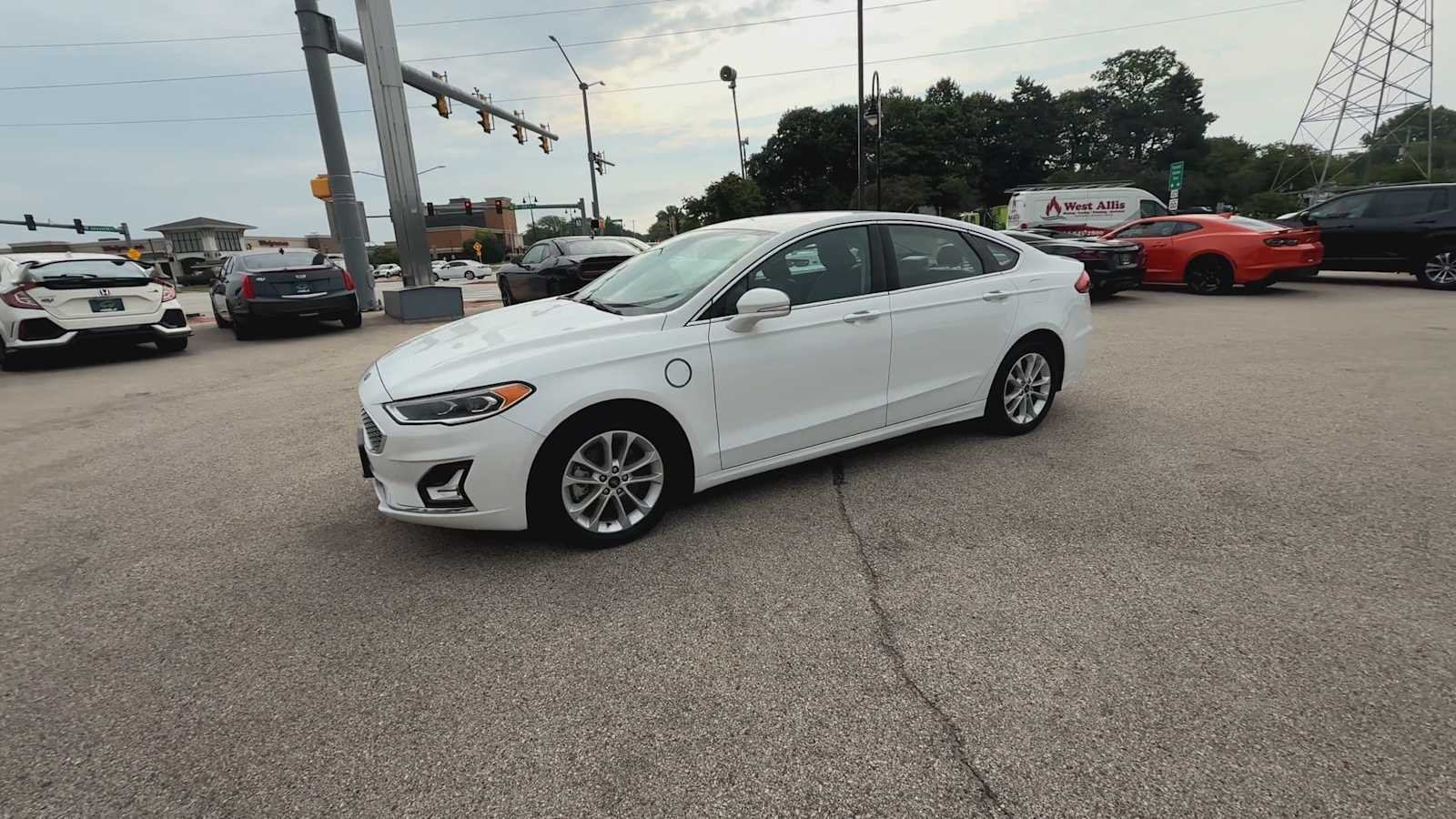 Used 2019 White Ford Titanium image 4