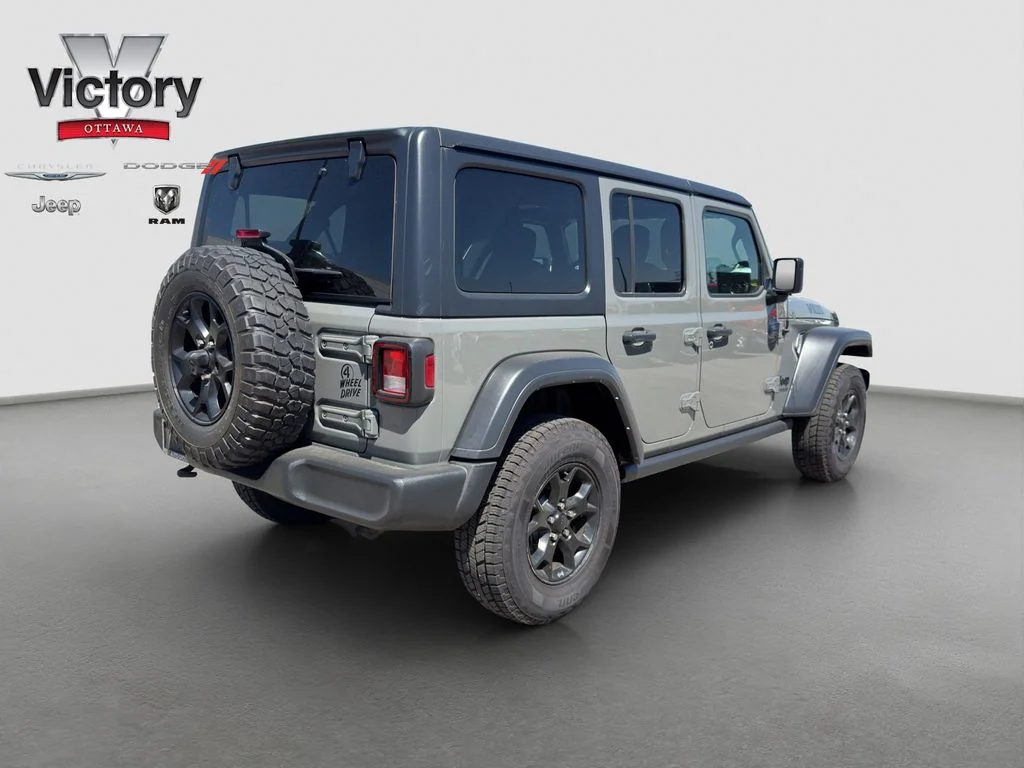 Certified Used 2021 Gray Jeep Unlimited Willys image 6
