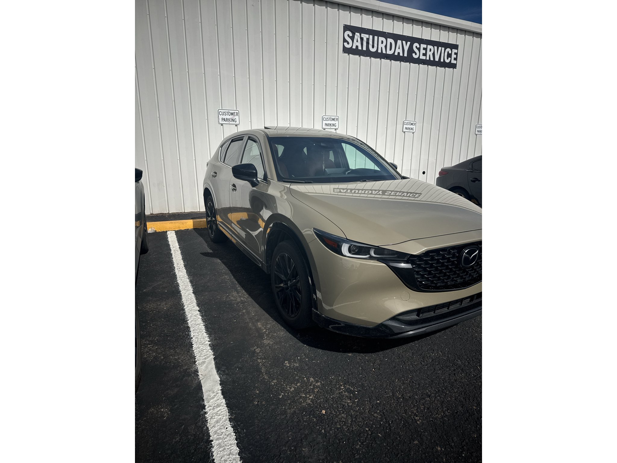 Used 2024 Zircon Sand Metallic Mazda 2.5 Carbon Turbo image 3