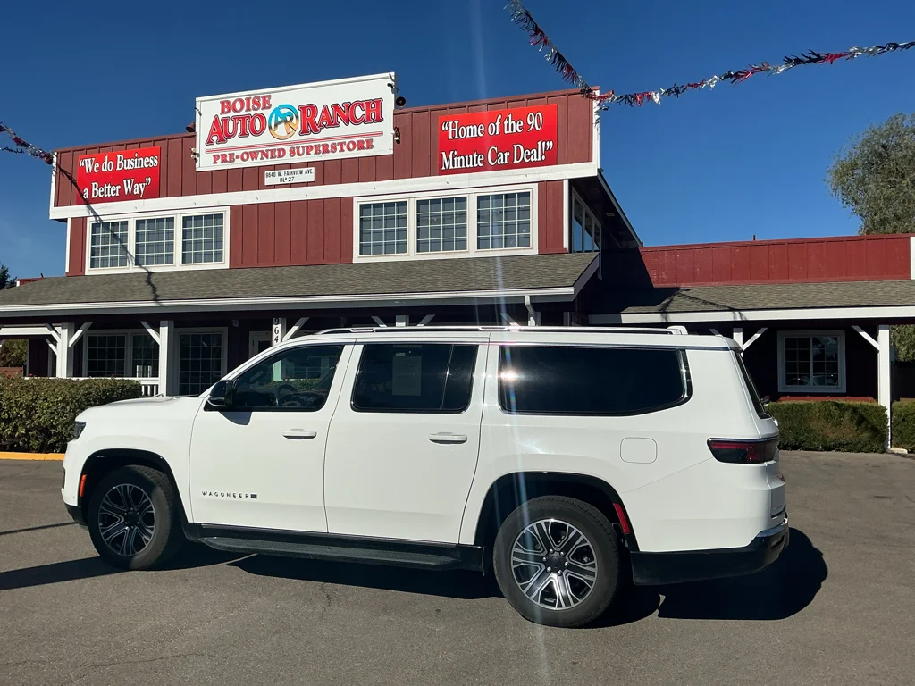 Used 2023 Bright White Clearcoat Jeep Series II image 8