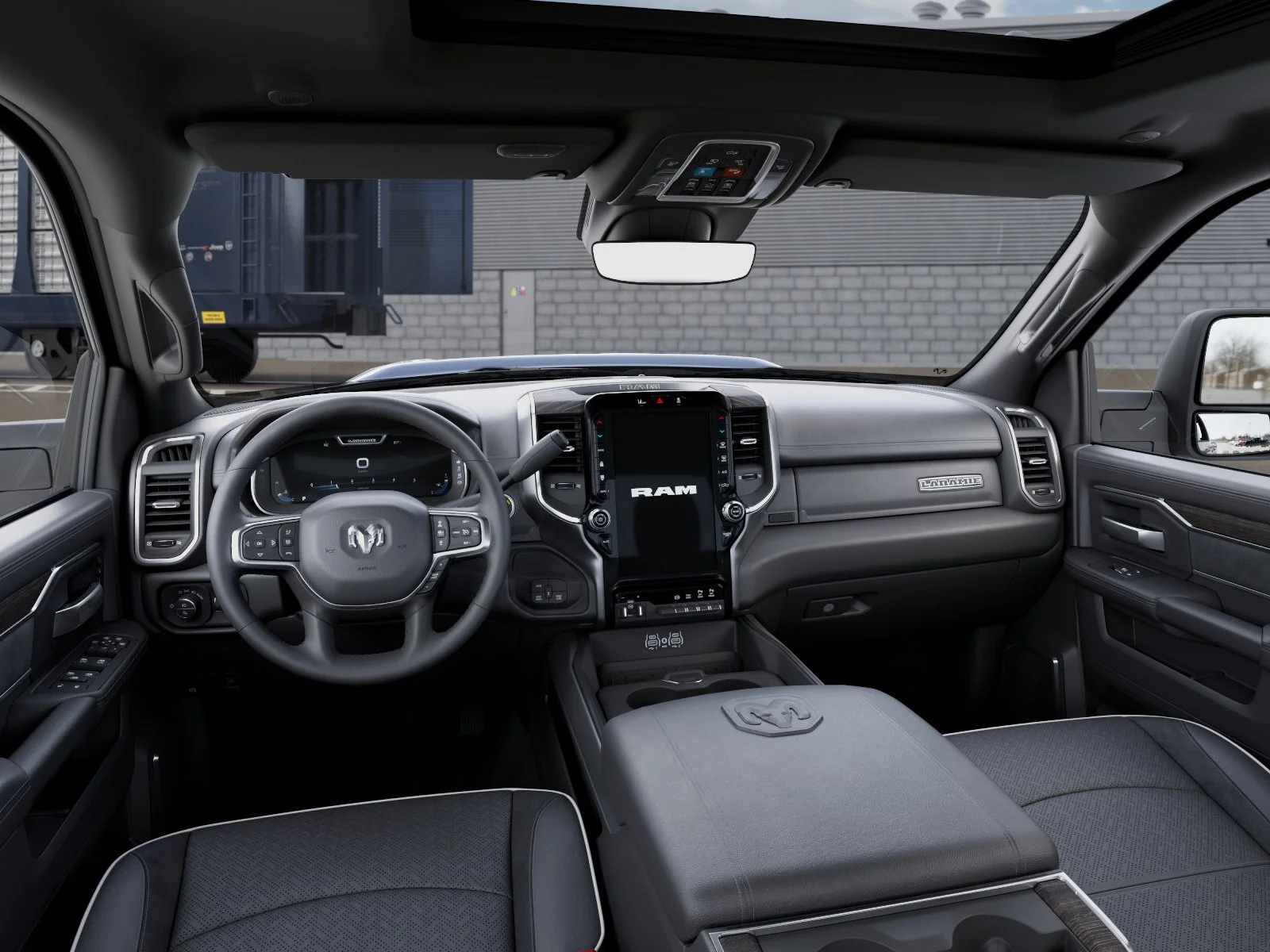 New 2026 Forged Blue Metallic Exterior Paint RAM Laramie image 23