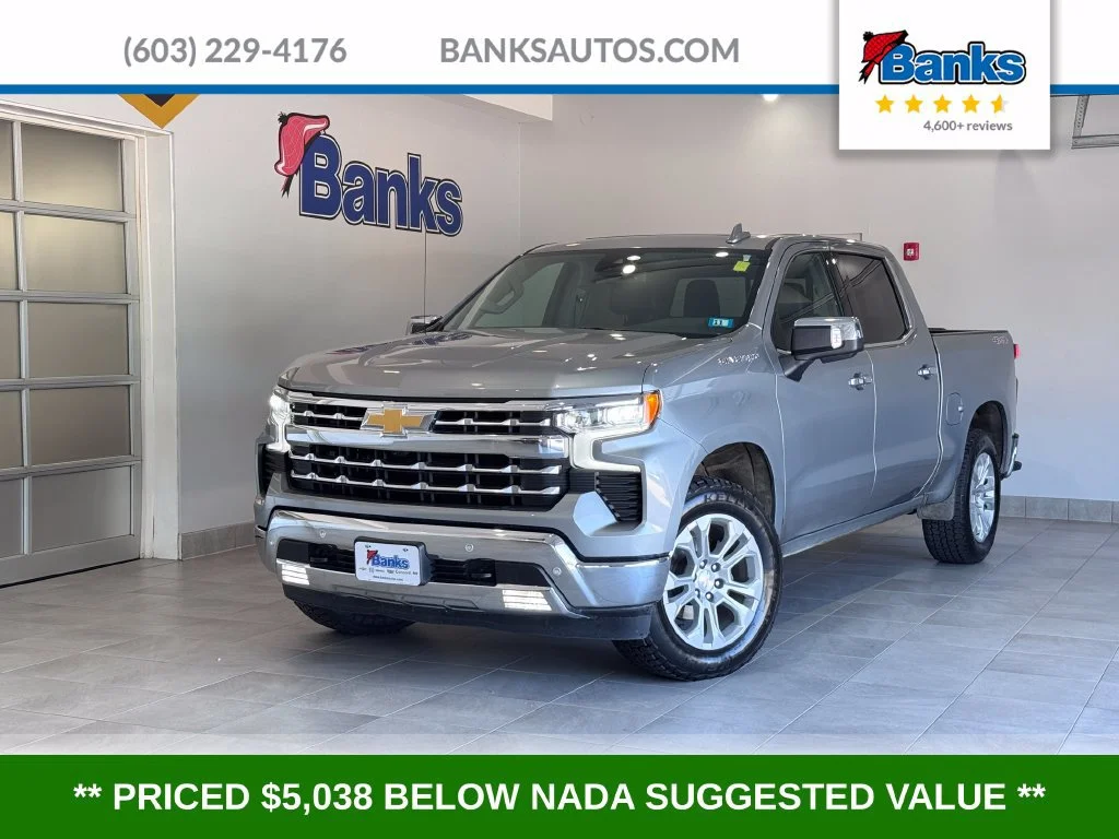 Certified Used 2025 Sterling Gray Metallic Chevrolet LTZ image 1