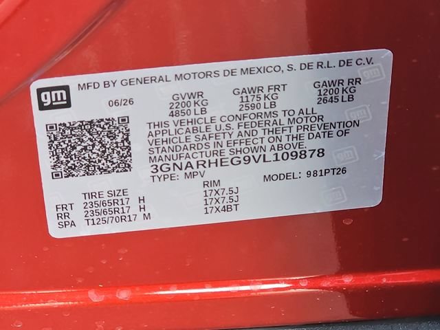 New 2027 Radiant Red Tintcoat Chevrolet LT image 36