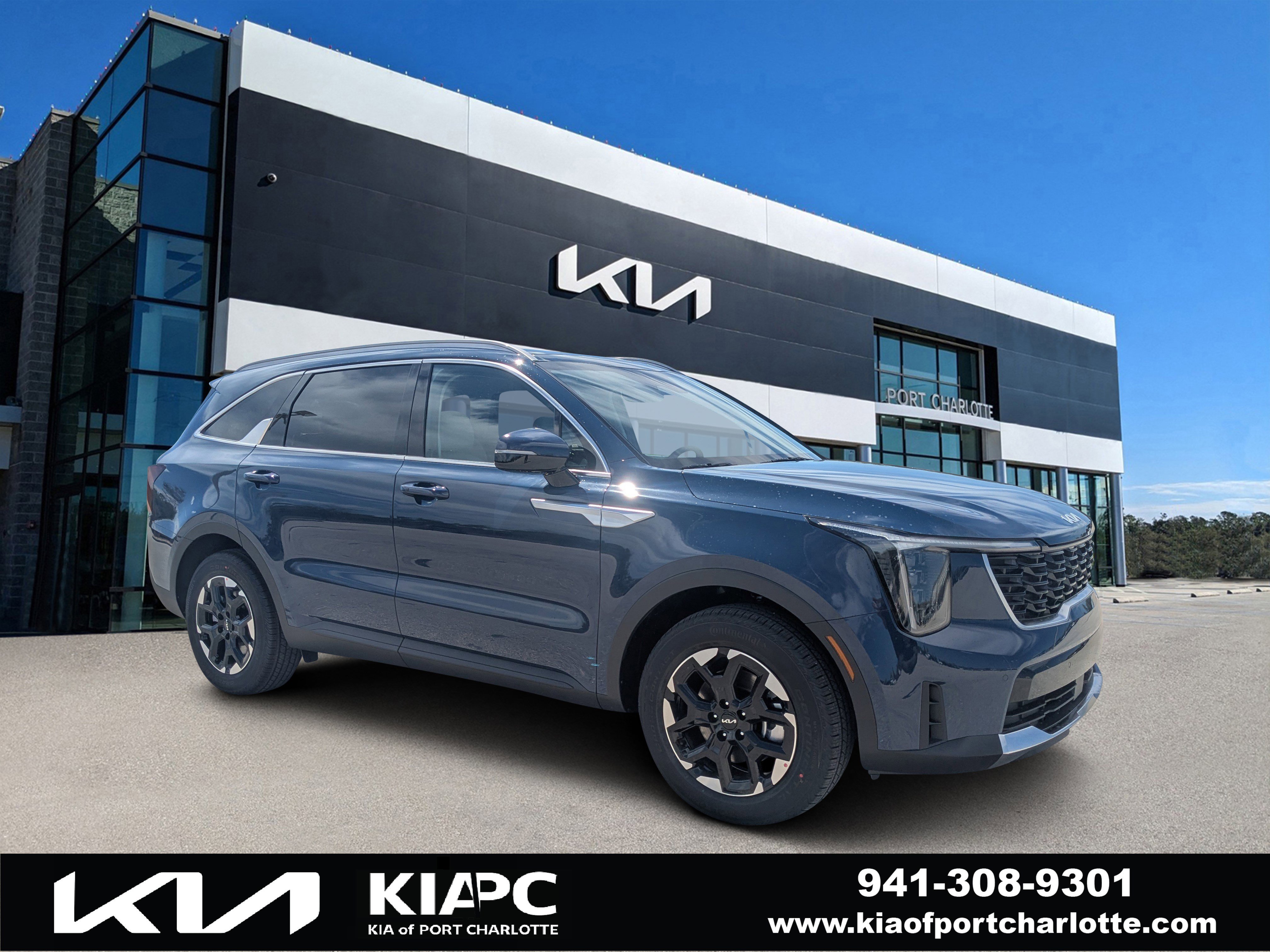 New 2026 Midnight Lake Blue Kia S image 1