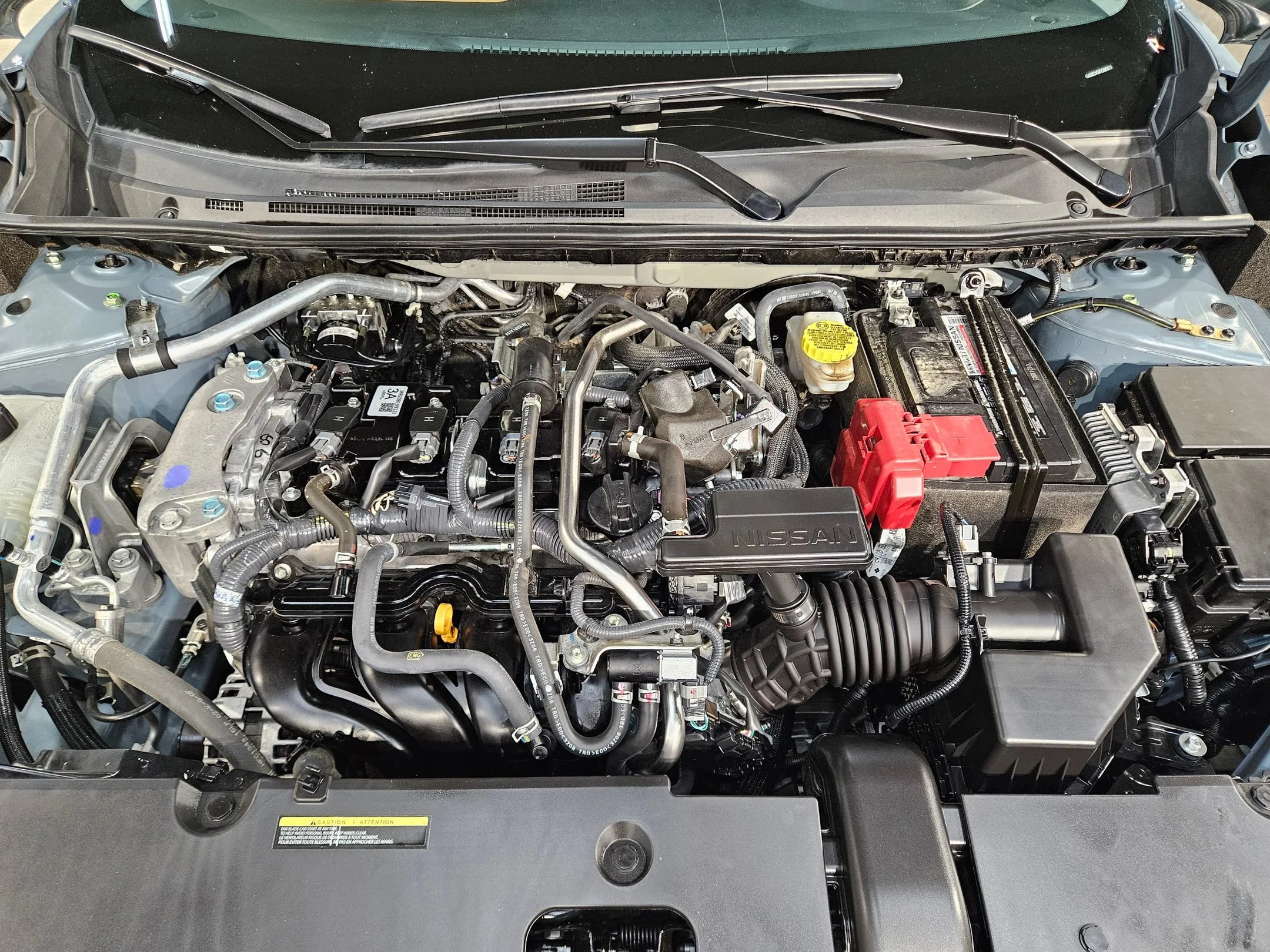 Used 2025 Atlantic Gray Metallic Nissan SV image 19