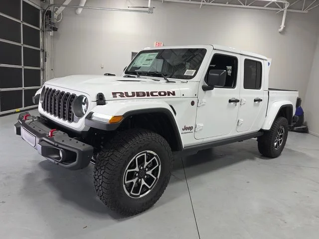 New 2026 Bright White Clear-Coat Exterior Paint Jeep Rubicon X image 3