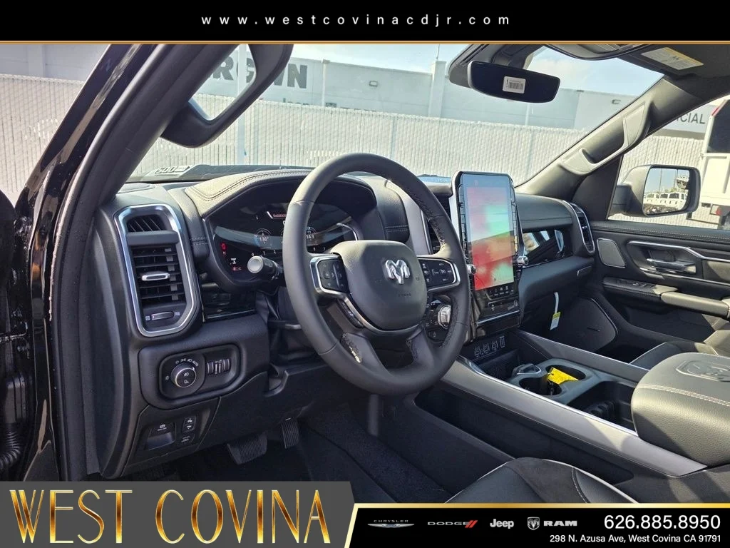 New 2026 Diamond Black Crystal Pearl-Coat Exterior Paint RAM Laramie image 18