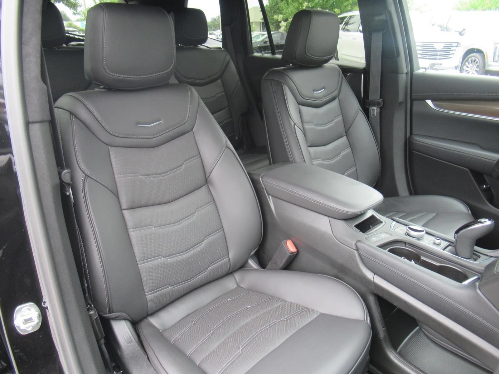 Certified Used 2025 Stellar Black Metallic Cadillac Sport image 10