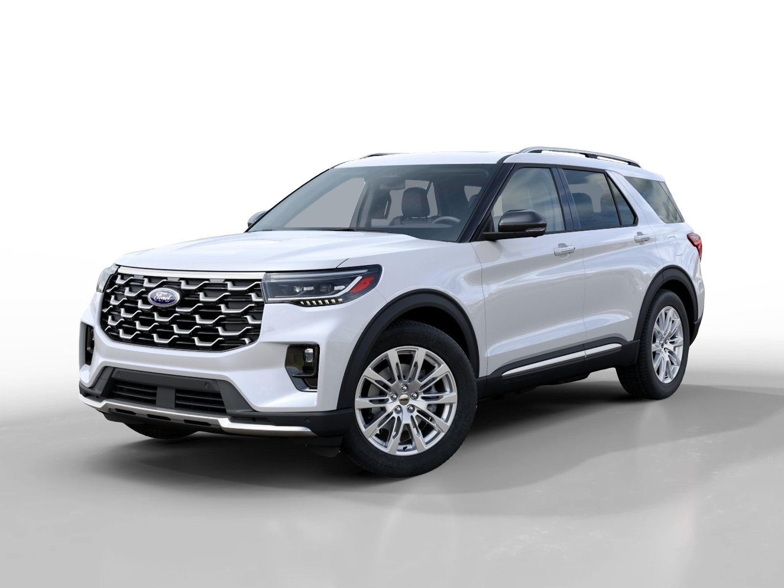 New 2027 Star White Metallic Tri-Coat Ford Platinum™ image 2