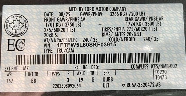 Used 2025 Gray Ford Lariat image 61