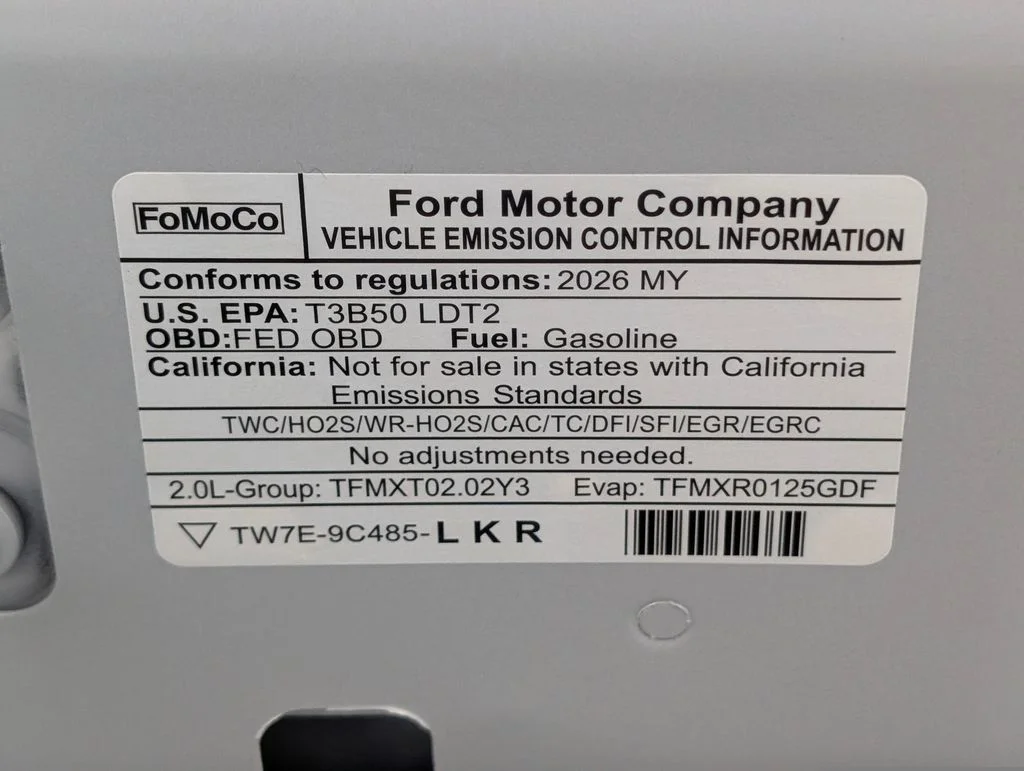 New 2026 Space White Metallic Ford Badlands® image 24