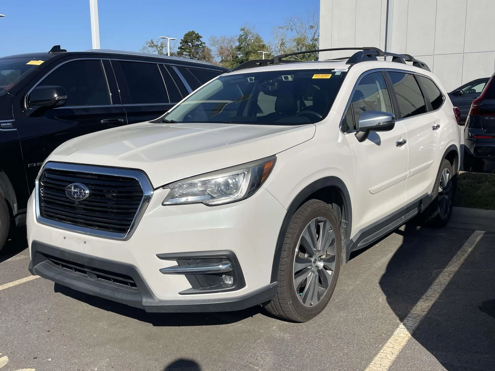 Used 2021 Crystal White Pearl Subaru Touring image 2