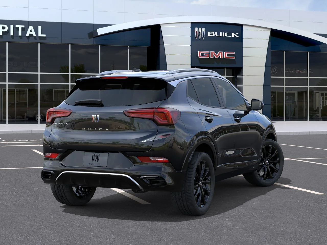 New 2026 Ebony Twilight Metallic Buick Sport Touring AWD image 5