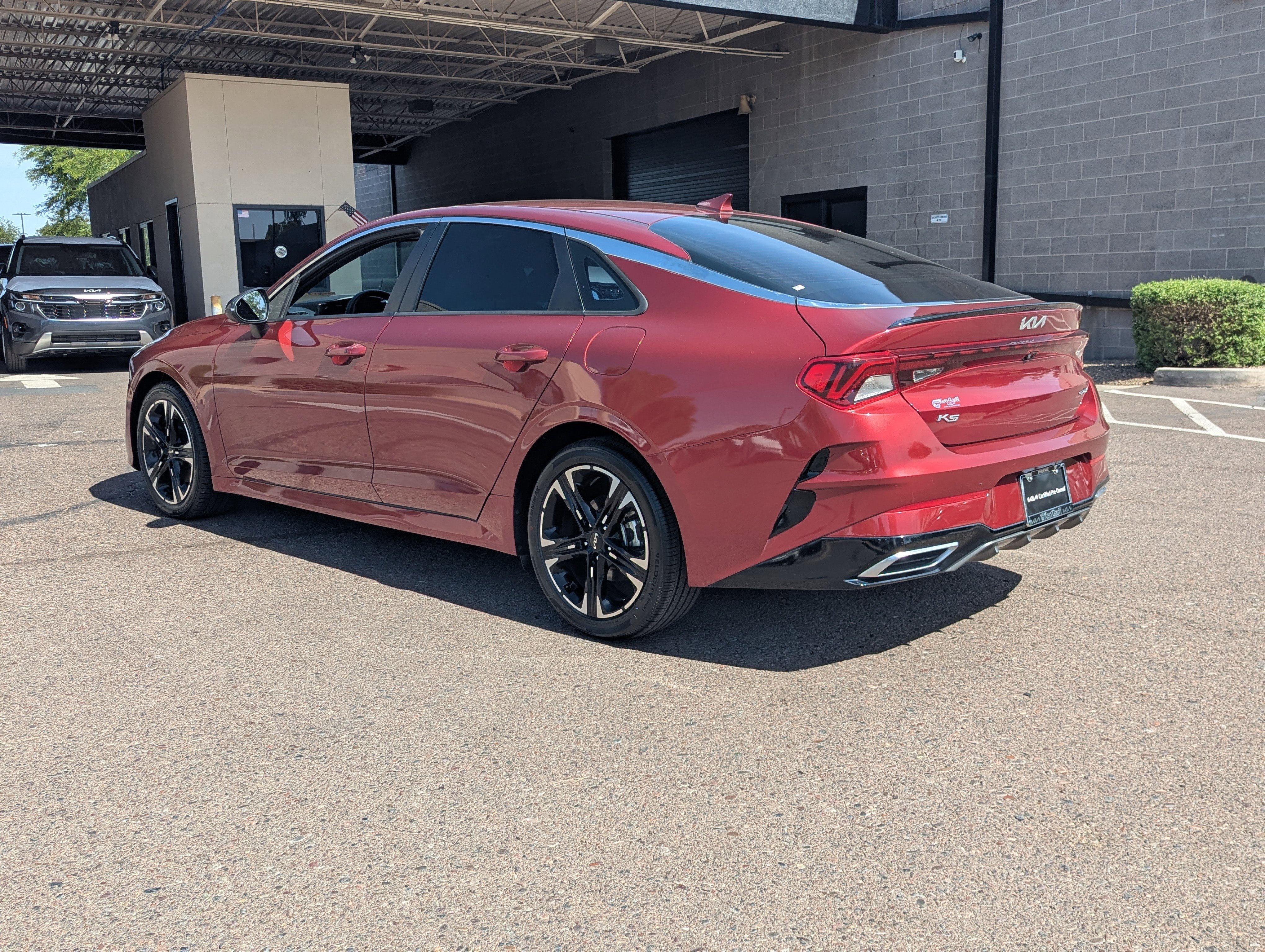 Certified Used 2022 Passion Red Kia GT-Line image 4