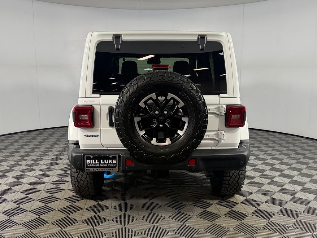 Used 2024 White Jeep Rubicon 4xe image 9
