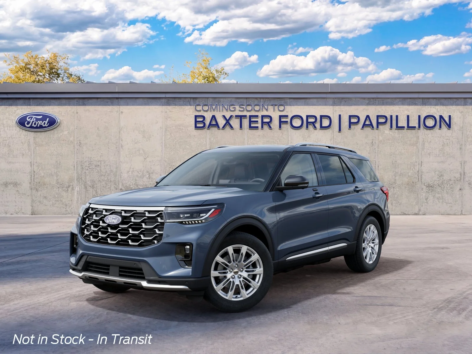 New 2027 Vapor Blue Metallic Ford Platinum image 41