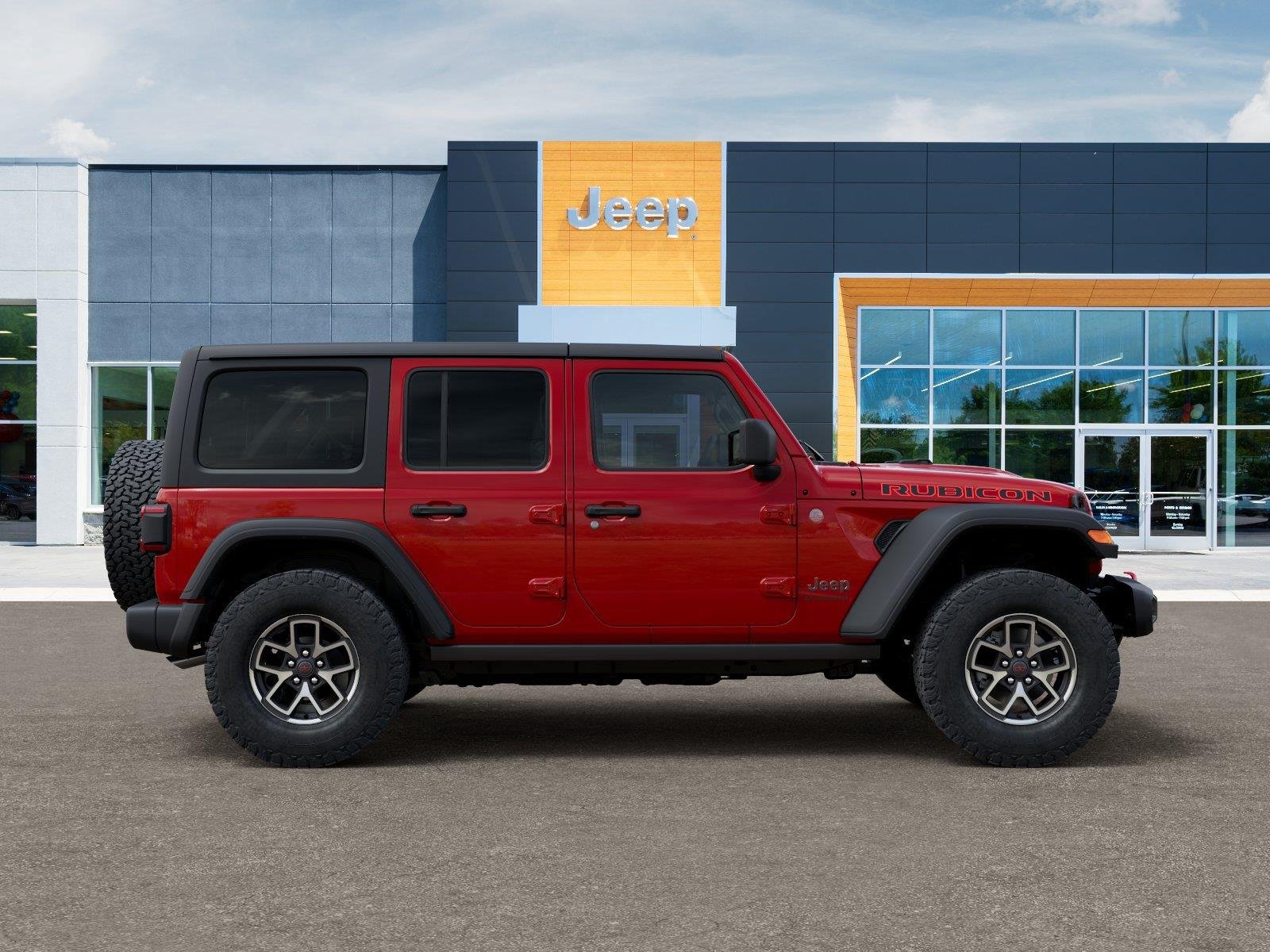 New 2026 Firecracker Red Clear-Coat Exterior Paint Jeep Rubicon image 21