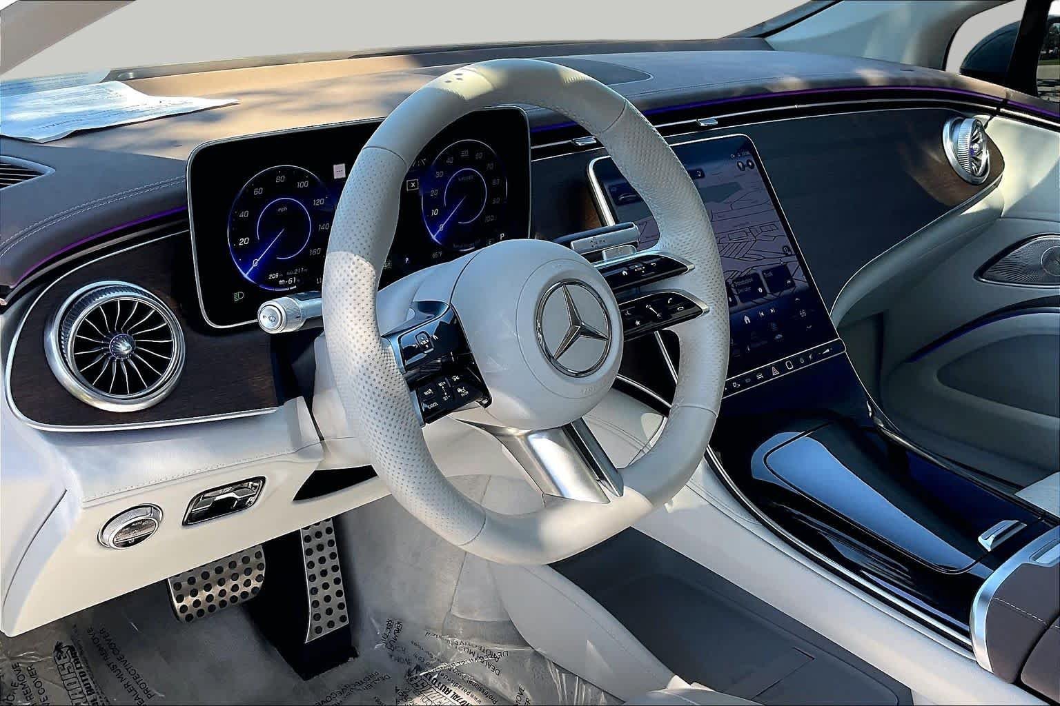 Used 2023 Polar White Mercedes-Benz EQS 450+ image 15