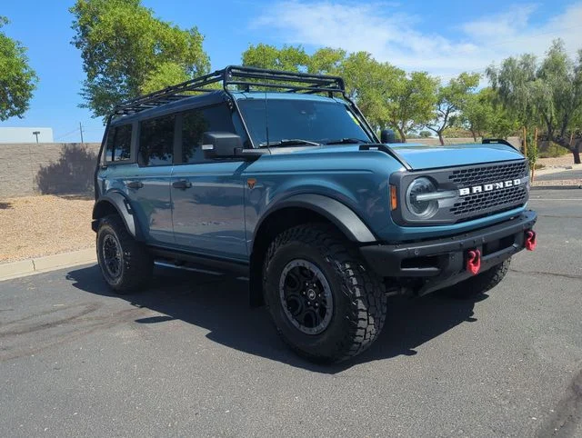 Used 2021 Green Ford Badlands image 1