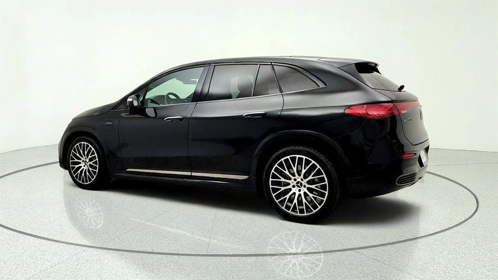 Used 2024 Black Mercedes-Benz AMG® EQE 4MATIC+ SUV w/ Carbon Fiber Trim & AMG® Night Package image 7