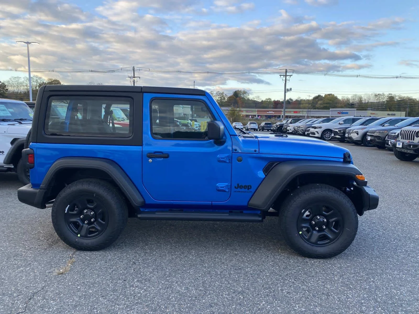 New 2026 Hydro Blue Pearlcoat Jeep Sport image 2