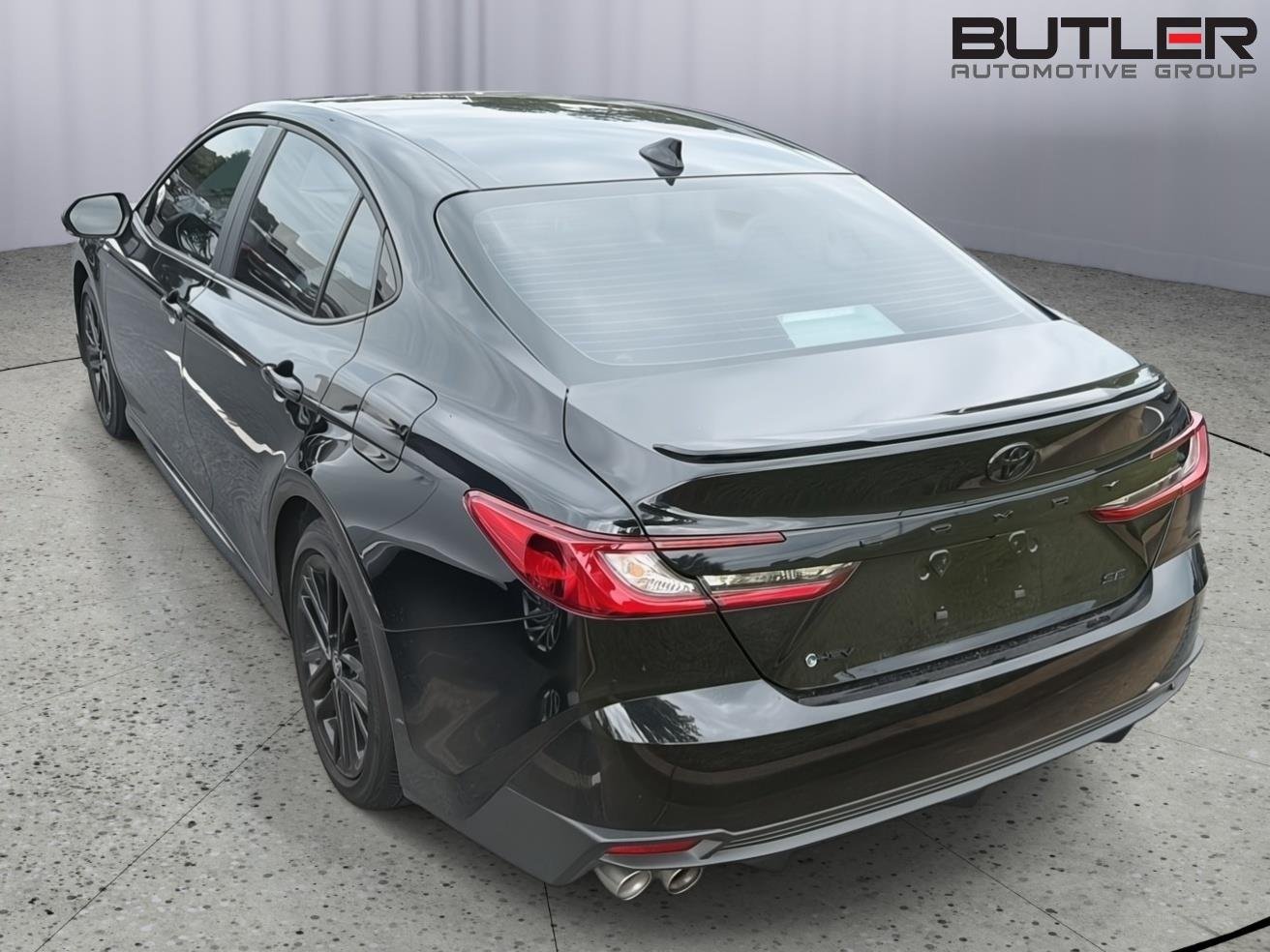 Used 2025 Midnight Black Metallic Toyota SE image 10