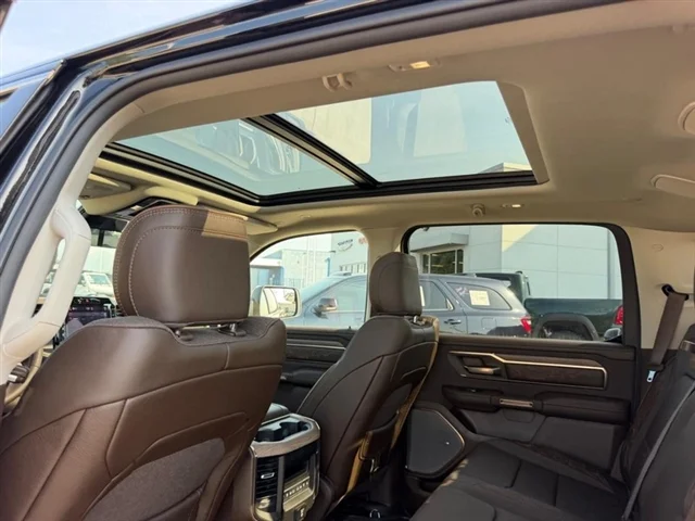 New 2026 Diamond Black Crystal Pearlcoat RAM Limited Longhorn image 9