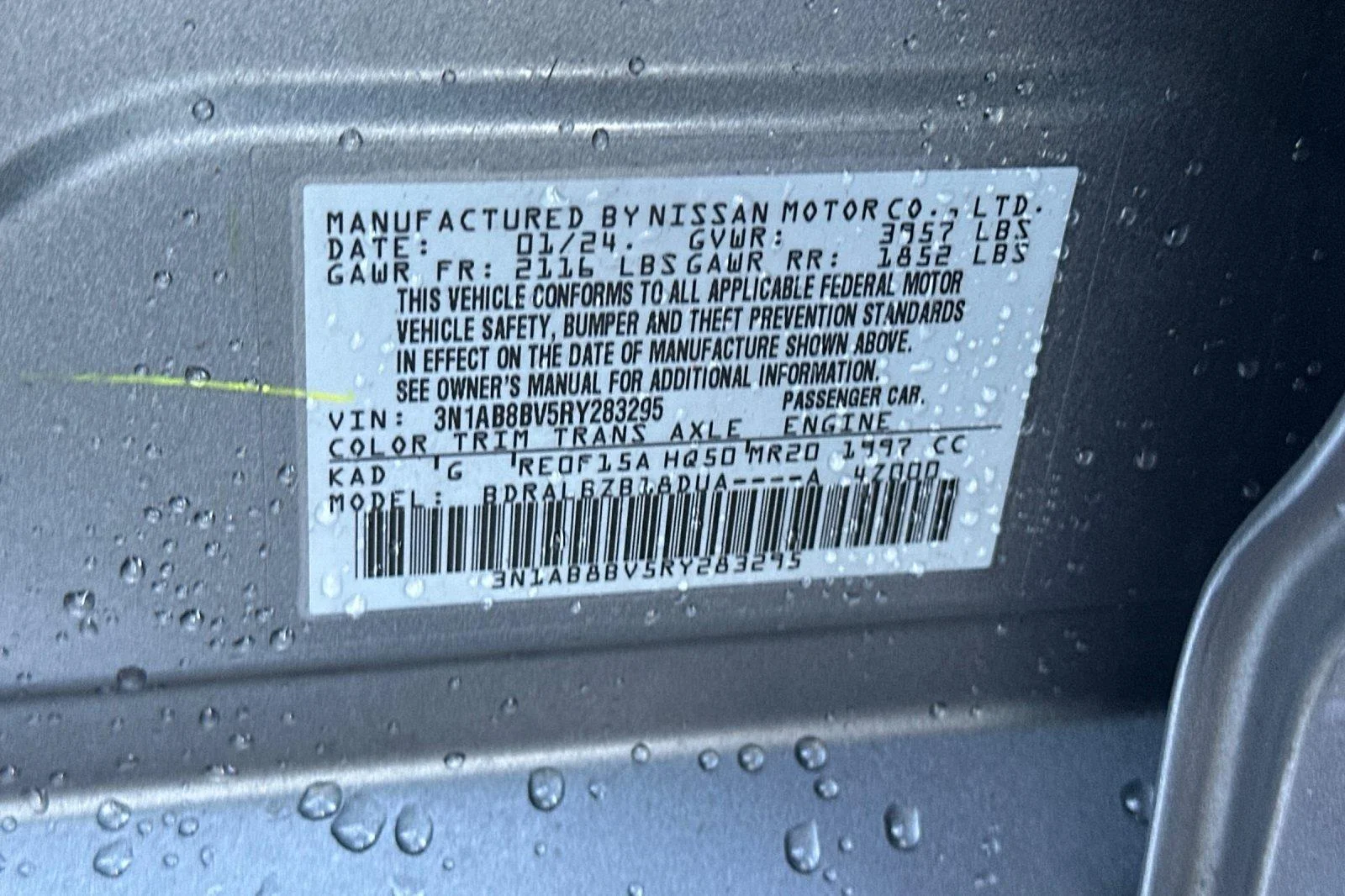 Used 2024 Gun Metallic Nissan S image 26