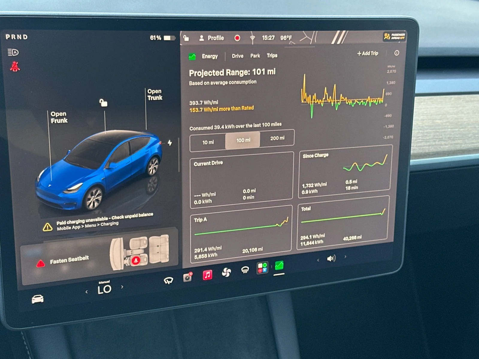 Used 2022 Blue Tesla Long Range image 23