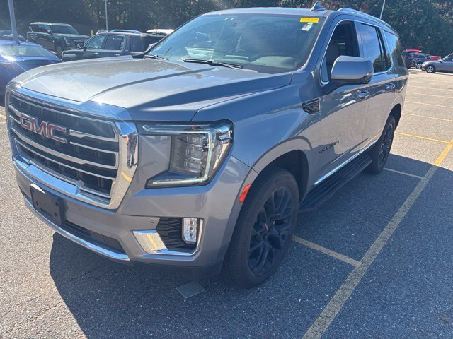 Used 2022 Satin Steel Metallic GMC SLT image 3