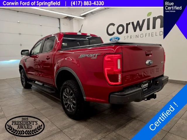 Certified Used 2020 Rapid Red Metallic Tinted Clearcoat Ford Lariat image 4