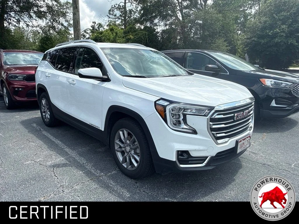 Used 2024 White GMC SLT image 1