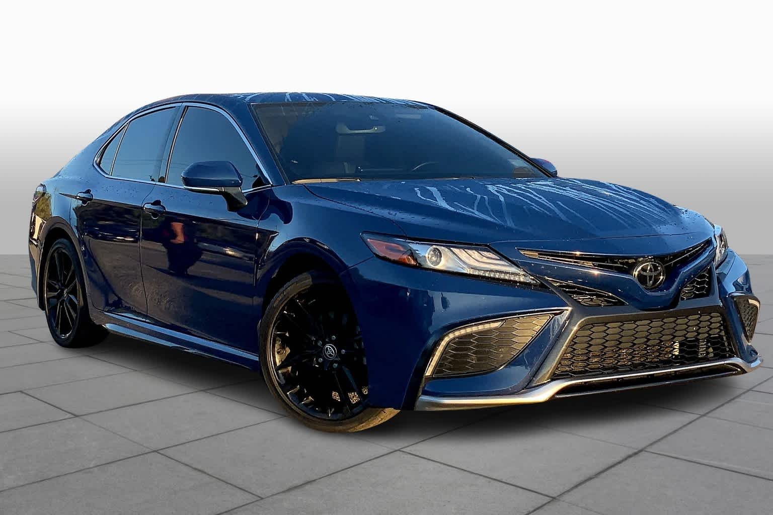 Used 2023 Reservoir Blue Toyota XSE image 3