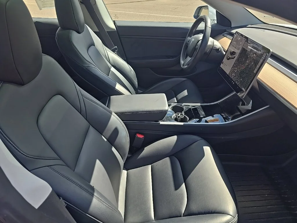 Used 2020 Pearl White Multi-Coat Tesla Long Range image 11