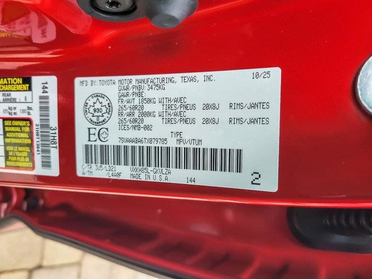 Used 2026 Red Toyota Platinum image 27