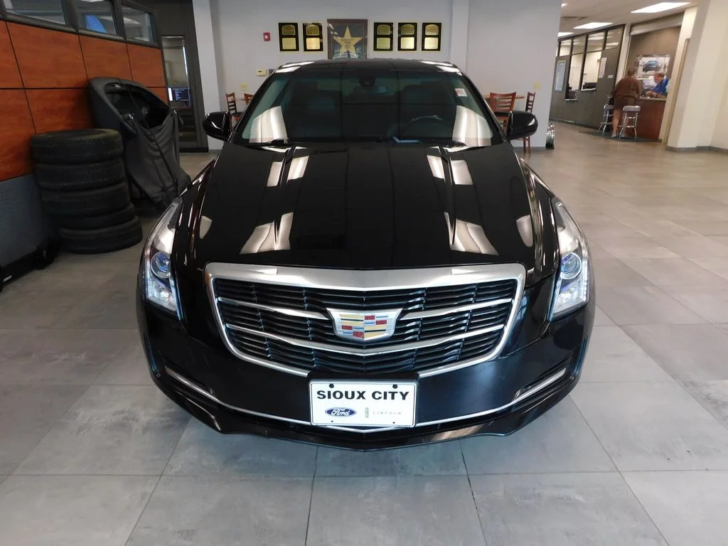 Used 2018 Cadillac ATS Sedan Base with VIN 1G6AE5RX9J0169022 for sale in Sioux City, IA
