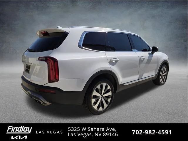 Certified Used 2022 White Kia EX image 6