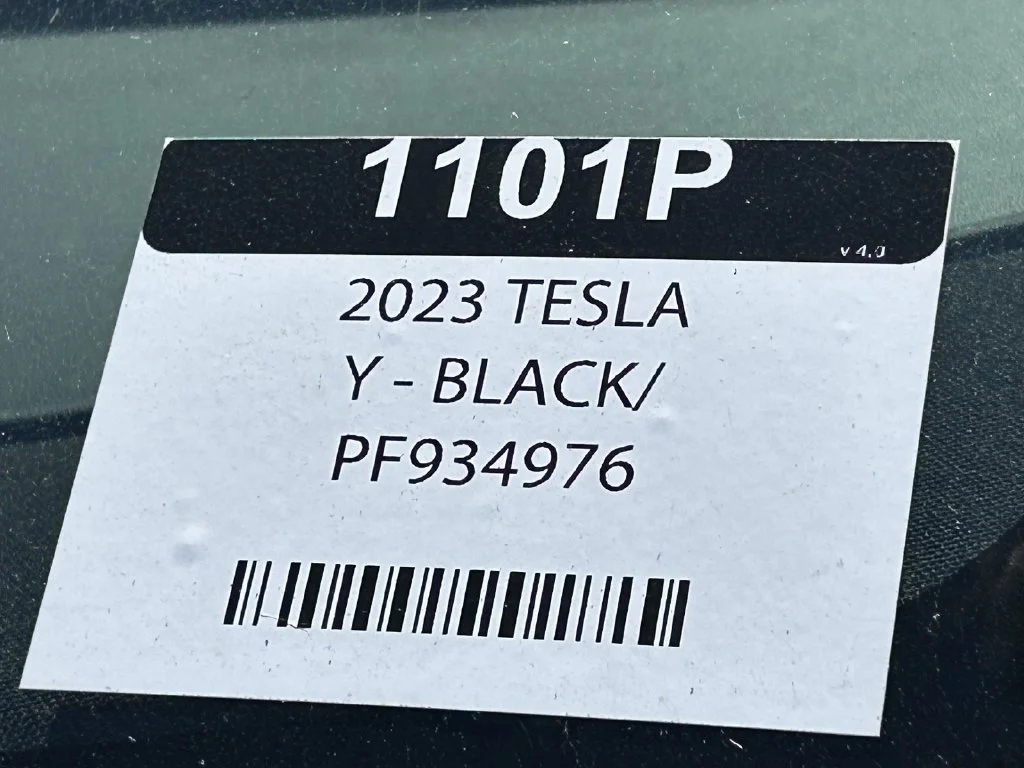 Used 2023 Solid Black Tesla Standard Range image 30