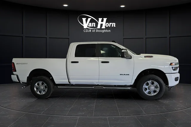 New 2026 Bright White Clear-Coat Exterior Paint RAM Big Horn image 8