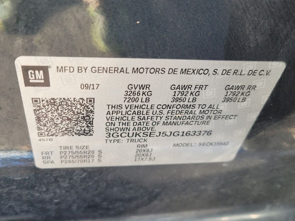 Used 2018 Gray Chevrolet LTZ image 16