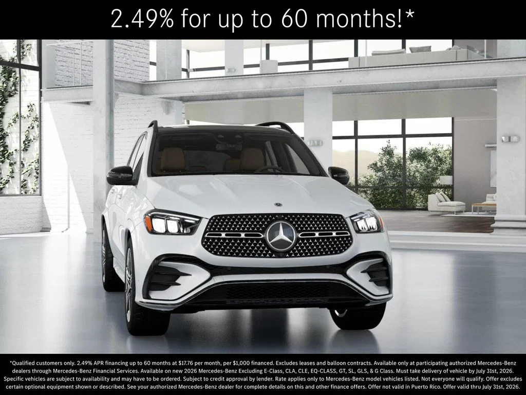 New 2026 MANUFAKTUR Moonlight White Metallic Mercedes-Benz GLE 450 image 8