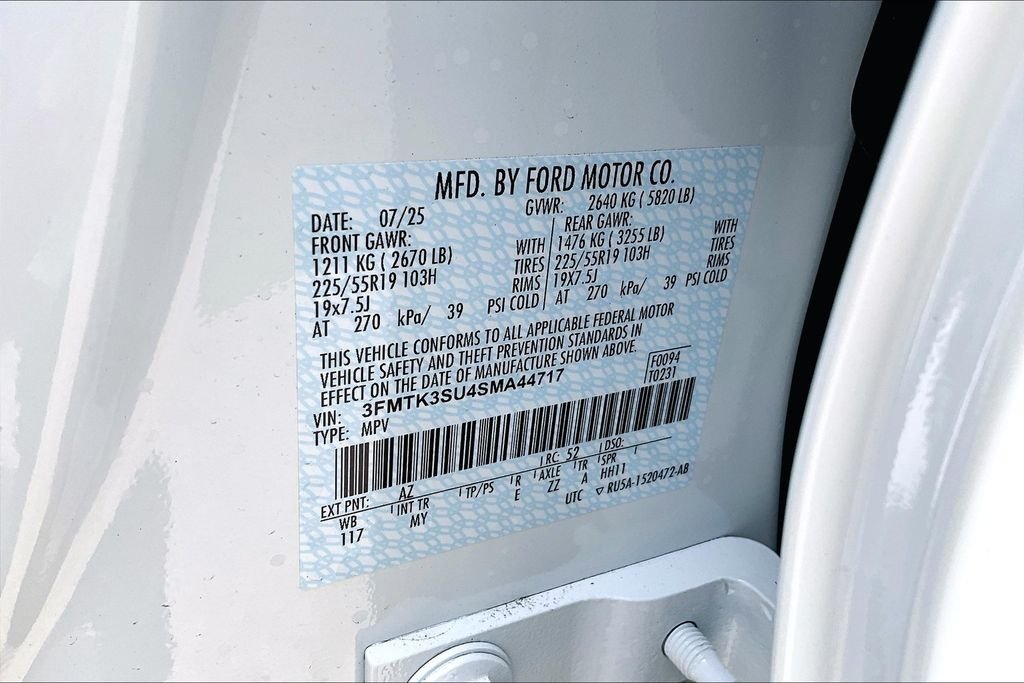 New 2025 Ford Mustang Mach-E Premium 4D Sport Utility