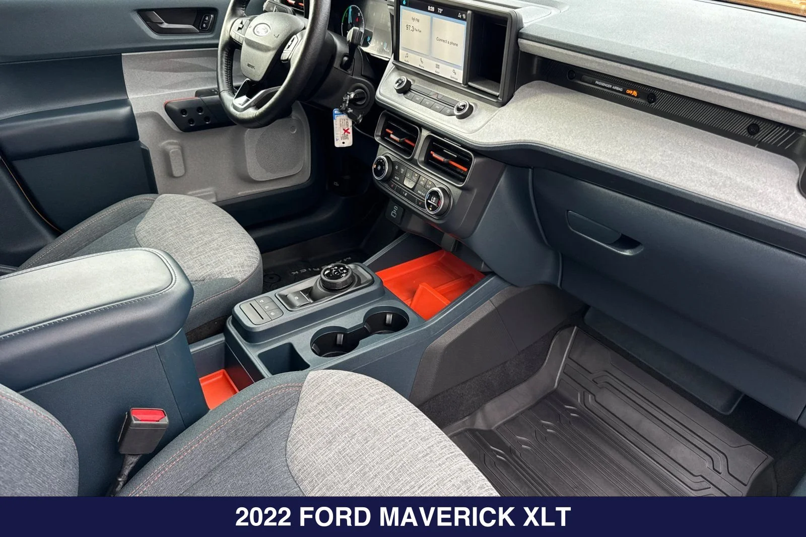 Certified Used 2022 Orange Ford XLT image 17