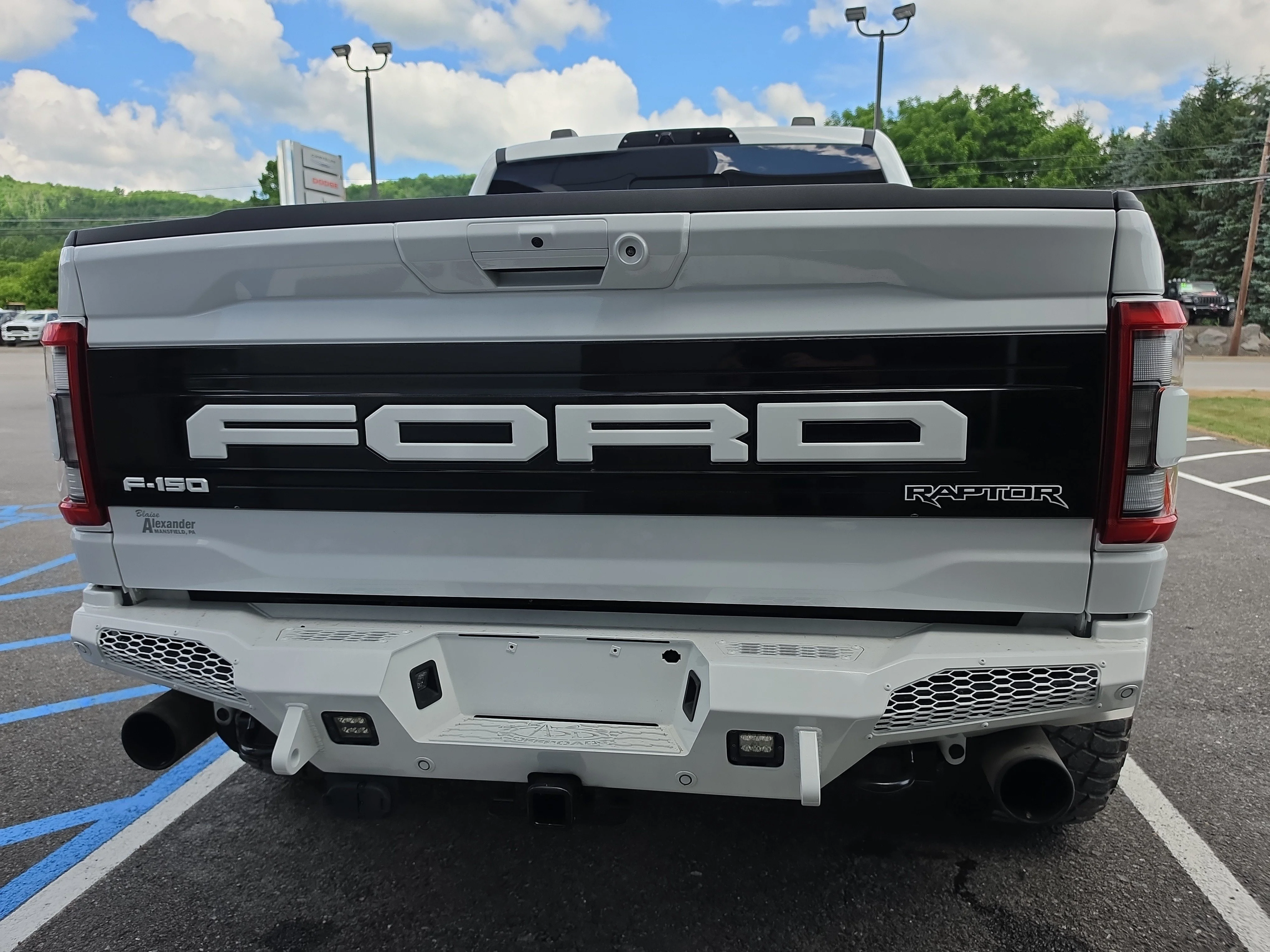Used 2022 Oxford White Ford Raptor image 4