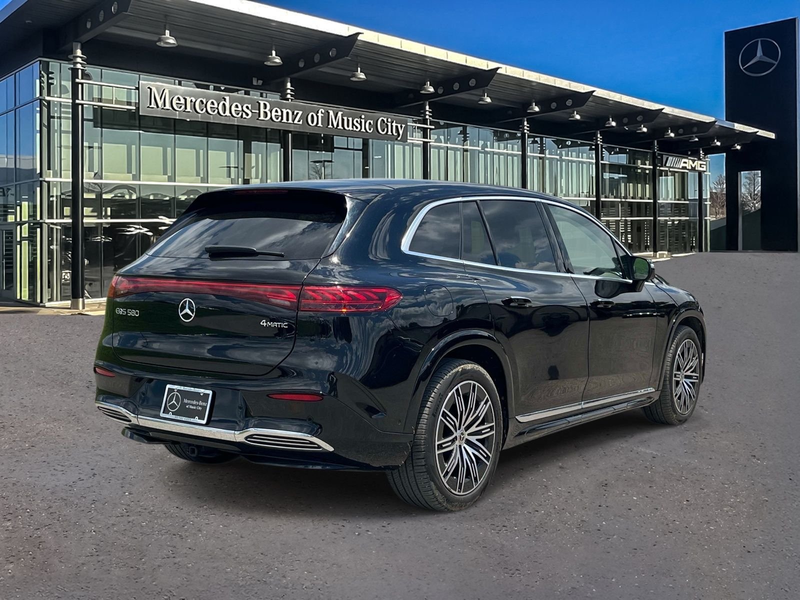 Certified Used 2023 Obsidian Black Metallic Mercedes-Benz 580 image 3