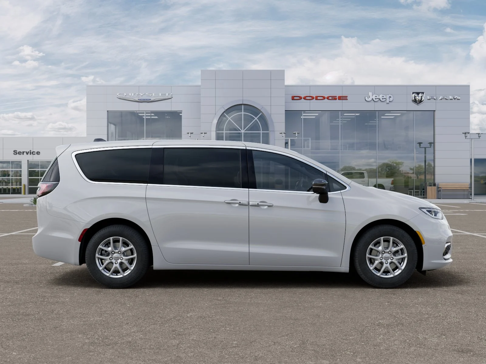 New 2026 Bright White Clear-Coat Exterior Paint Chrysler Select image 60