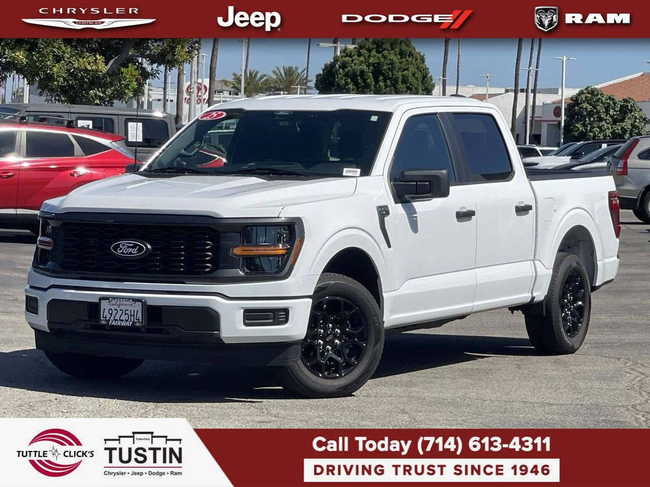 Used 2025 OXFORD WHITE Ford STX image 1