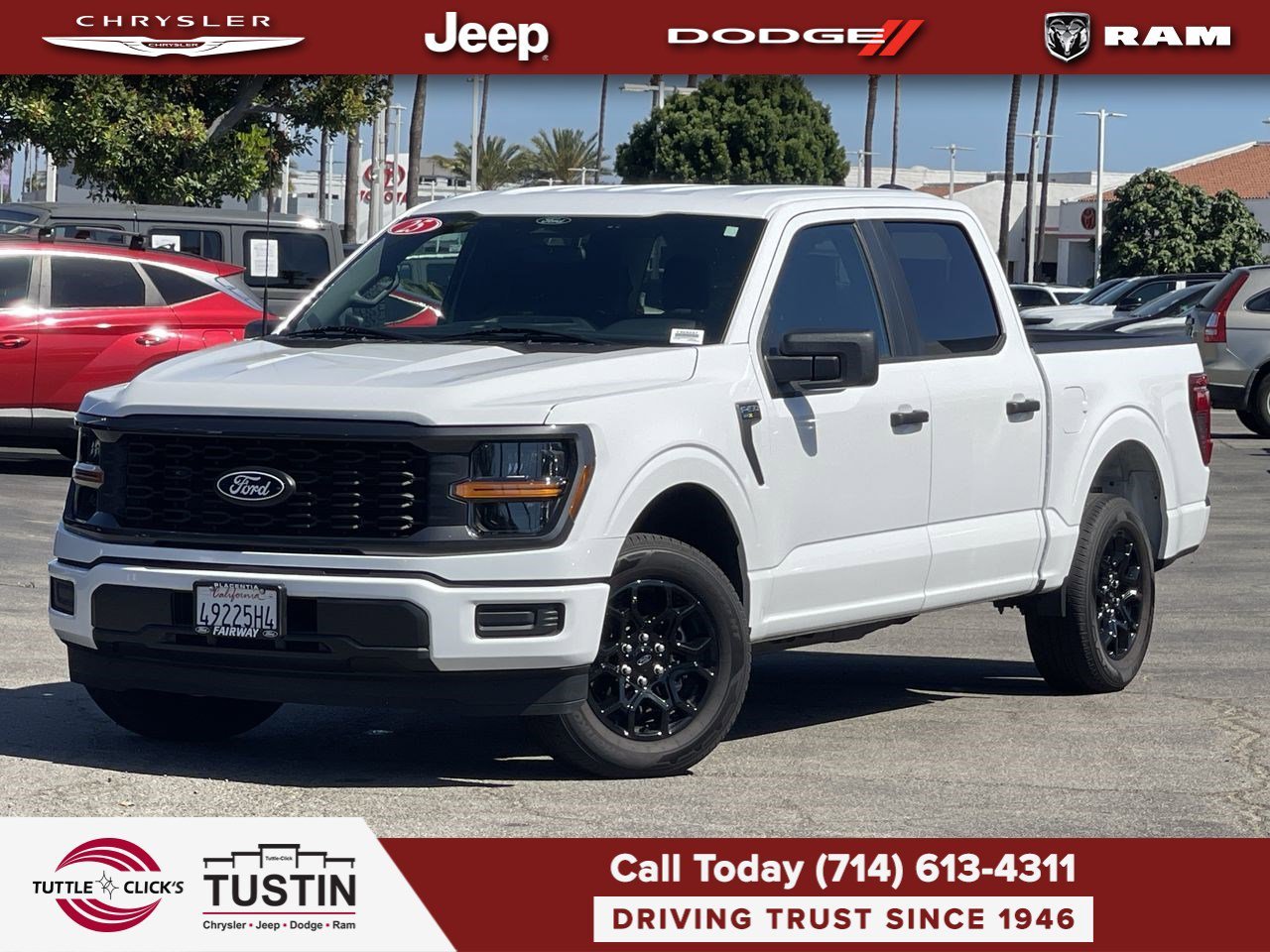 Used 2025 White Ford STX image 1