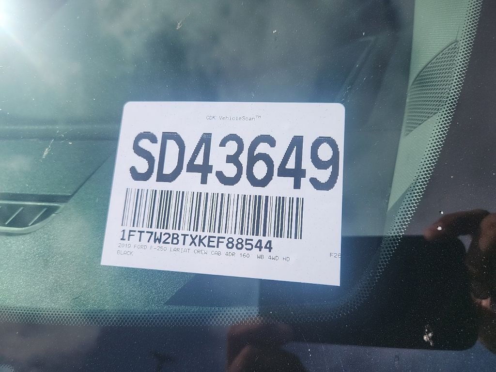 Used 2019 Black Ford Lariat image 4